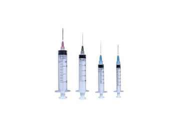 Aiguilles jetables médicales de la catégorie pp et seringue en plastique hypodermique de l'aiguille 16G-30Gdisposable de seringues