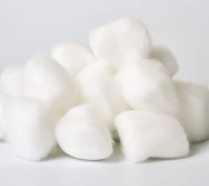 Aucune OIN écologique douce du coton pur 0.4g- 3g /Pc de catégorie médicale de tache ne délivrent un certificat